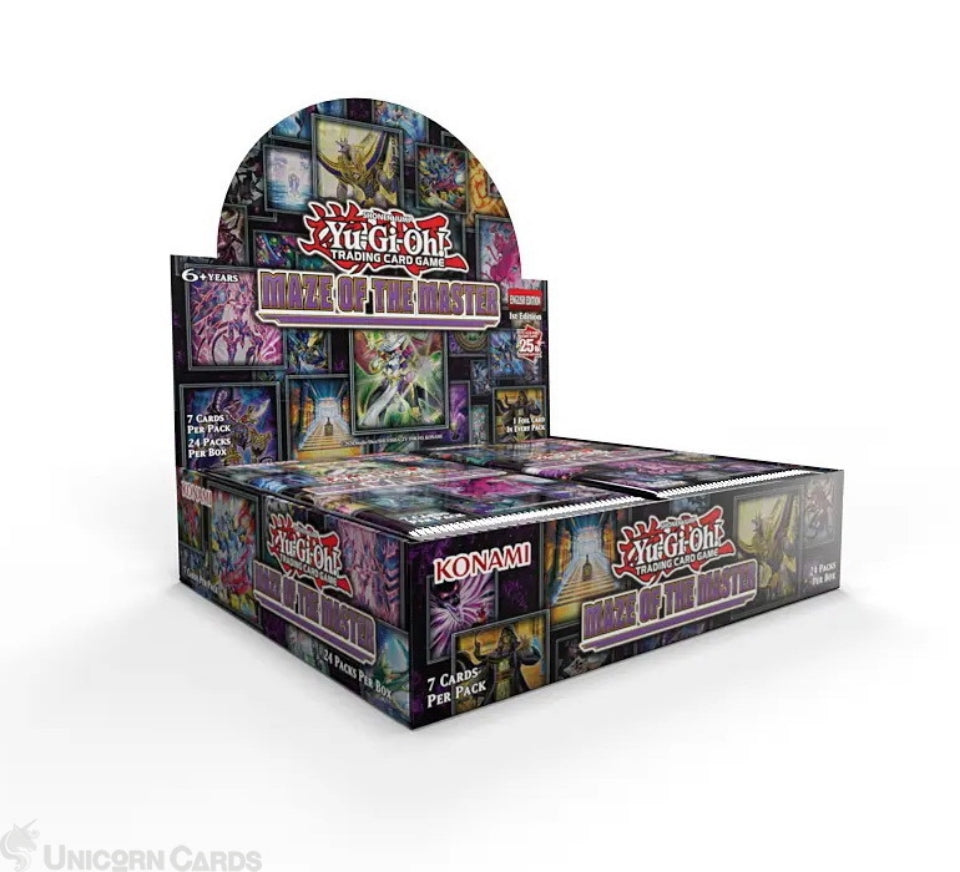 YGO Maze of the Master Booster Box