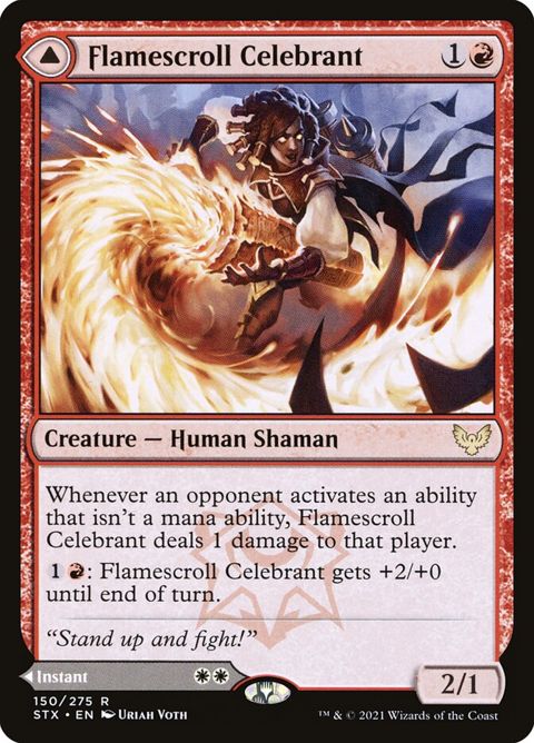 150-flamescrollcelebrantrevelinsilence