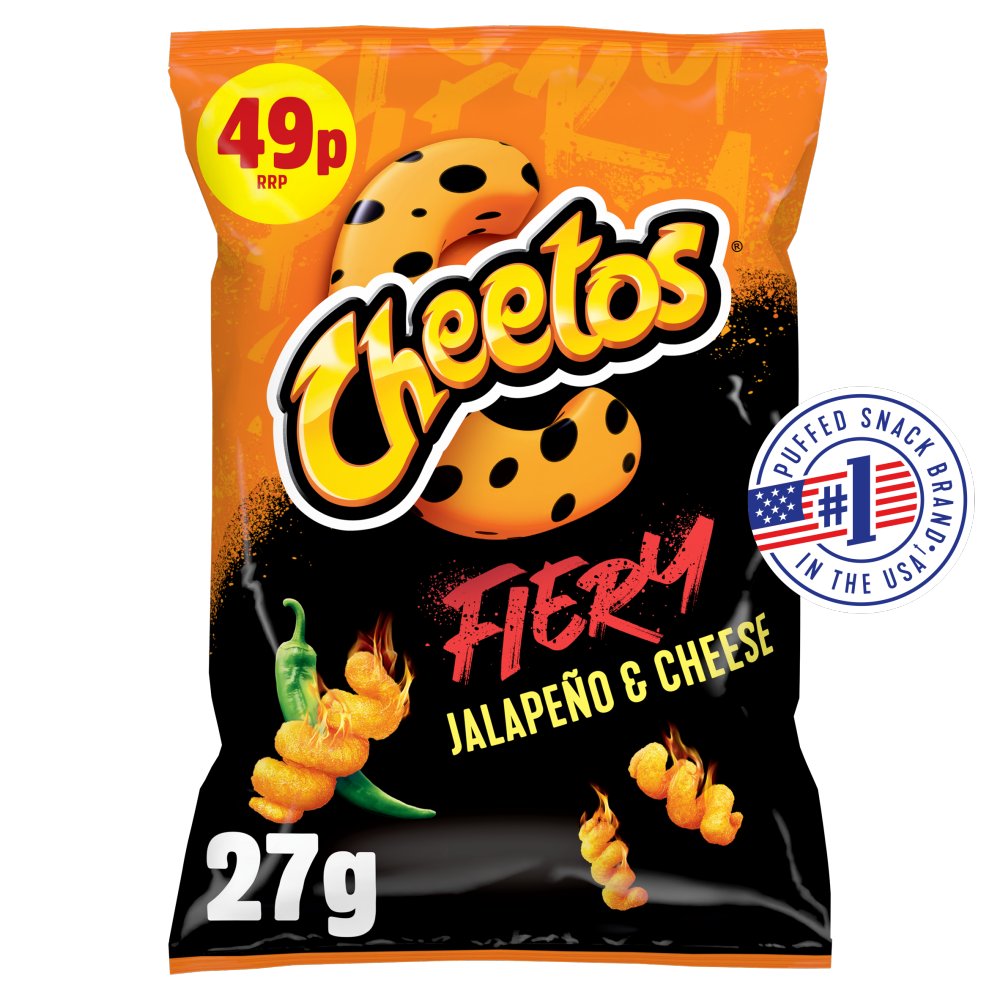 Cheeto's Jalapeno and Cheese 27g