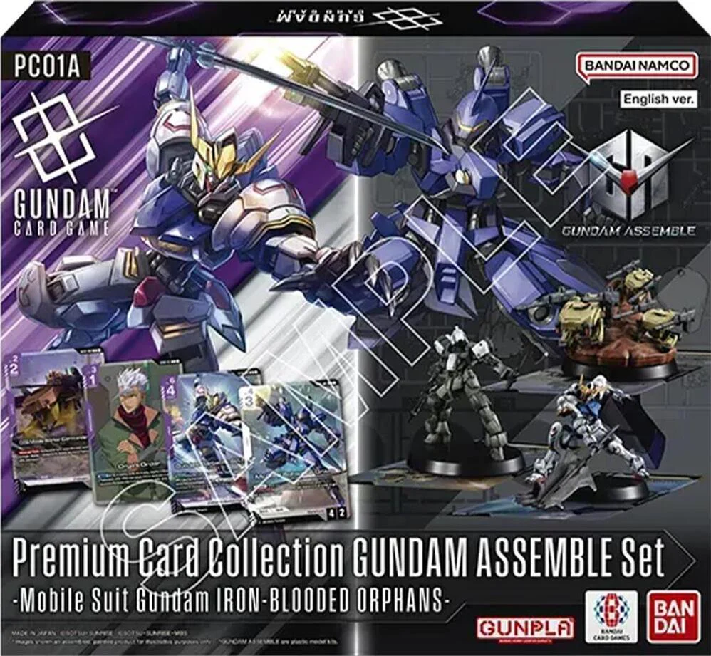 Premium Card Collection Gundam Assemble Set Mobile Suit IRON-BLOODED ORPHANS