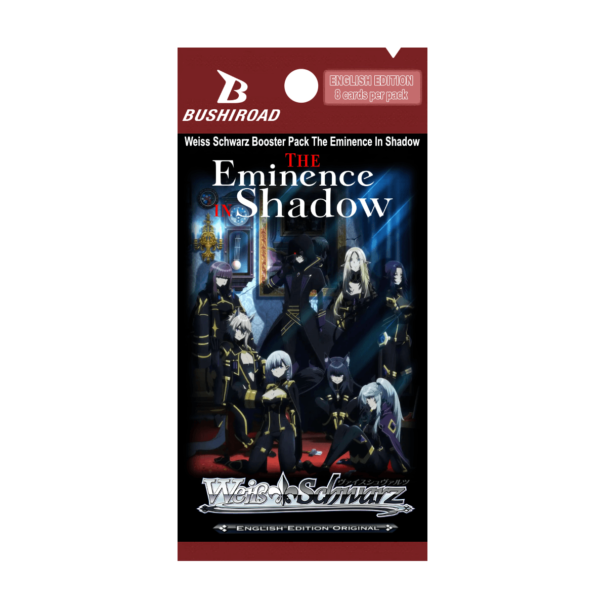 Weiss Schwarz Eminence in Shadow Booster Pack English