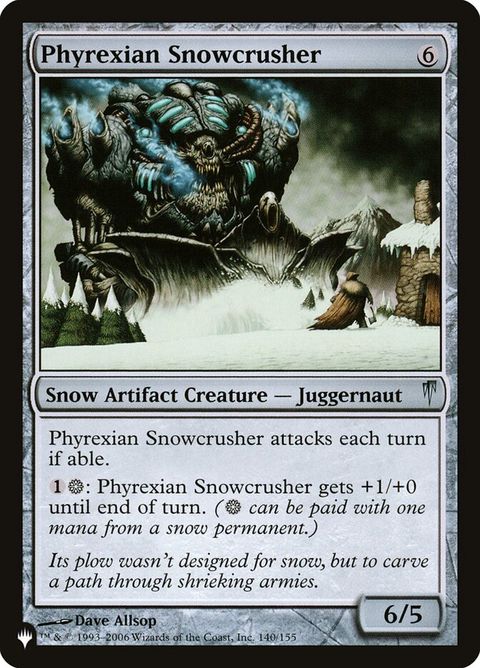 CSP-140-phyrexiansnowcrusher