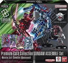 Premium Card Collection Gundam Assemble Set Mobile Suit GQuuuuuuX