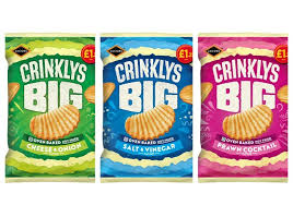 Jacob's Big Crinklys Cheese & Onion